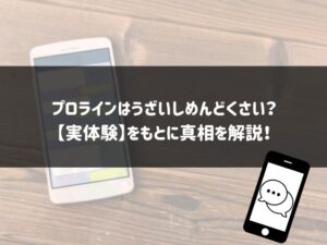 プロラインはうざいしめんどくさい？実際に使ってわかった本当の理由とラクに使うコツ